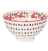 Now Designs Holiday Stamped Bowl 4" Winterberry