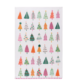 Now Designs Holiday Dish Towel, GLITZmas Trees