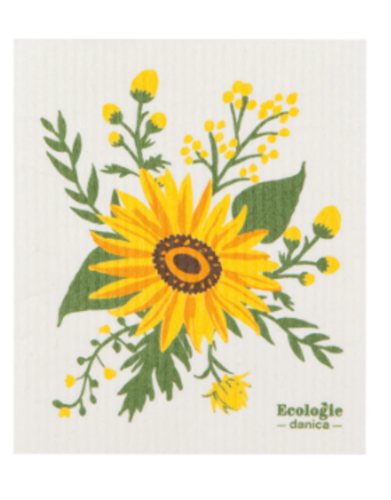 Now Designs Swedish Dish Cloth Sunflower Splendor now
