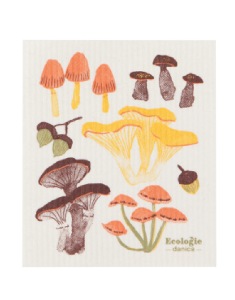 Now Designs Swedish Dish Cloth Field Mushrooms now
