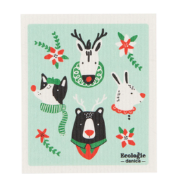 Now Designs Holiday Swedish Dish Cloth Rudolph Imposter now