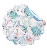 C and F Home Placemat, Sea Turtle Cove, Round Reversible