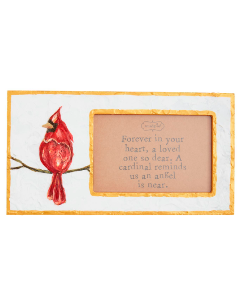 Mudpie Holiday Cardinal Frame