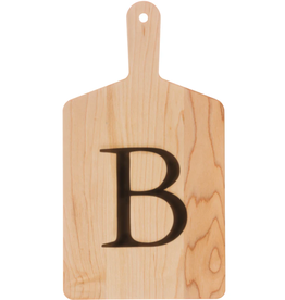 JK Adams Monogrammed Maple Cheese Board- ''B"*