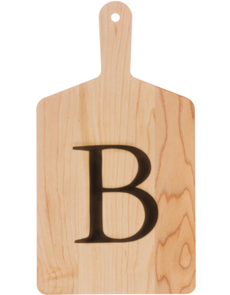JK Adams Monogrammed Maple Cheese Board- ''B"*