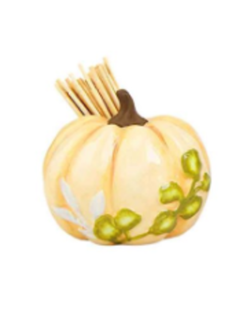 Mudpie Fall Gather Toothpick Set, Orange Pumpkin