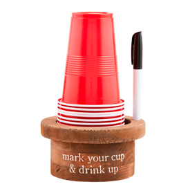 Mudpie Party Cup & Marker Set, 3pc Set