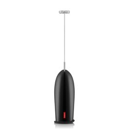 Bodum Schiuma Milk Frother, black, batt operated