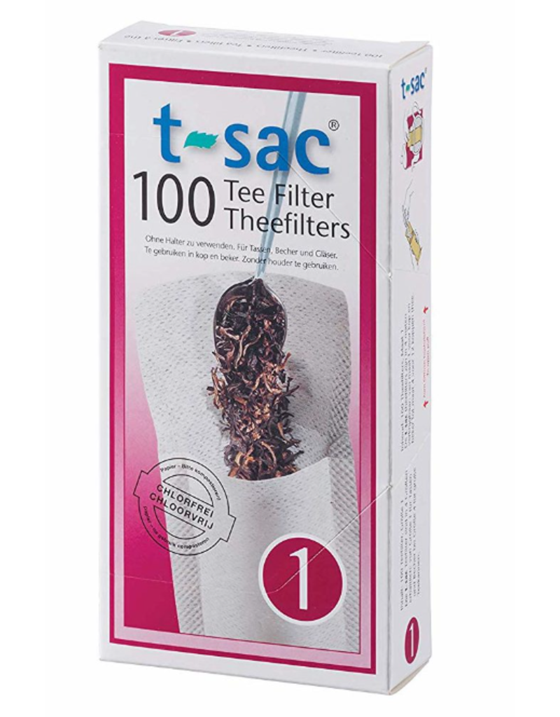 Harold Imports T-Sac Tea Bags/Loose Tea Filters #1, 100x