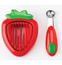 Harold Imports Joie Strawberry Huller and Slicer Set
