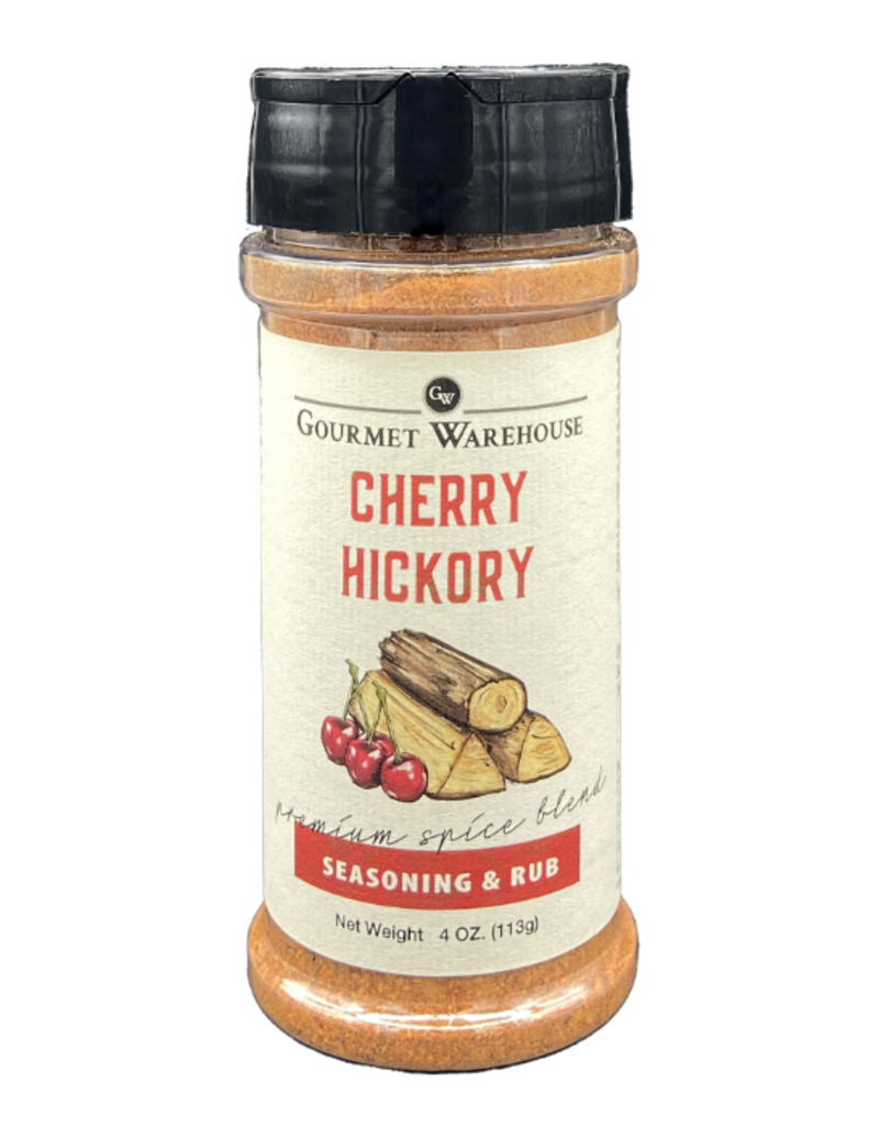 Gourmet Warehouse Cherry Hickory Seasoning & Rub, 4oz