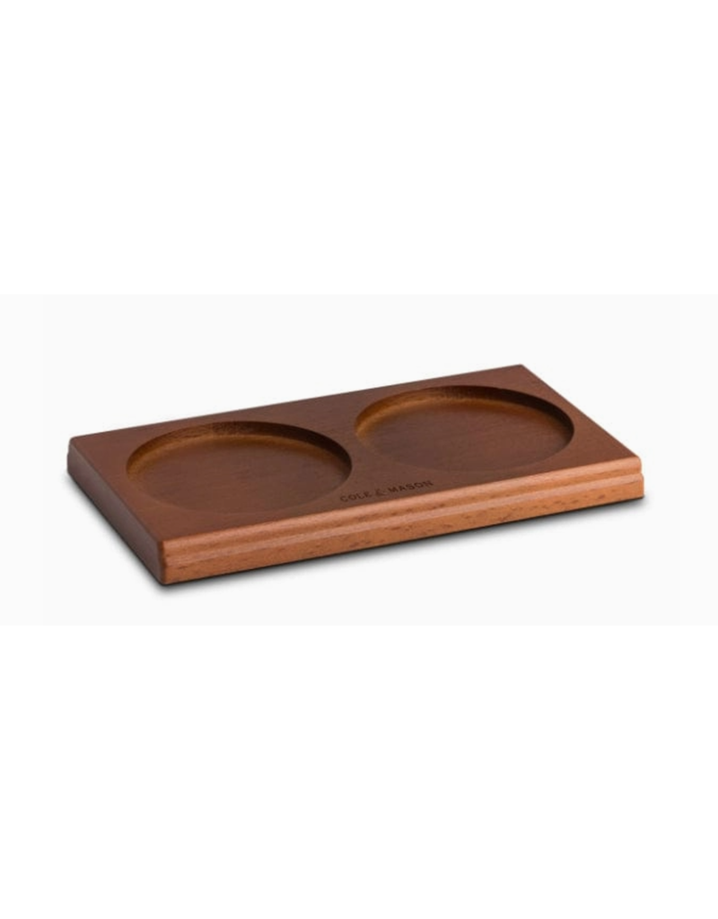Cole & Mason/DKB Wood Mill Tray - Holds 2 Mills/8