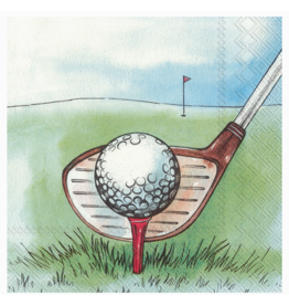 Boston International Cocktail Napkins, Golf, 20x