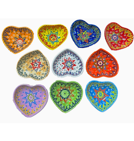 Hand-Painted Heart Bowl, 3", SINGLE
