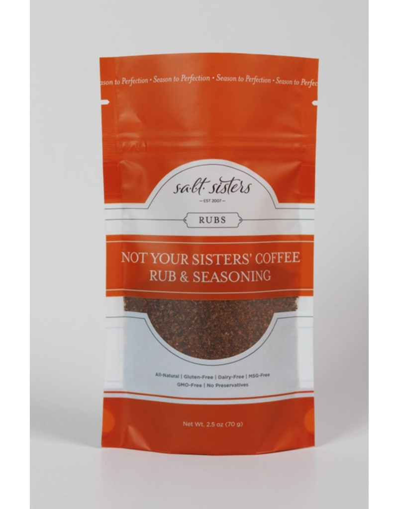 SALT Sisters "Not Your Sister's" Coffee Rub & Seasoning 3oz*