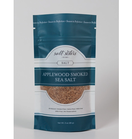 SALT Sisters Applewood Smoked Sea Salt 3oz y