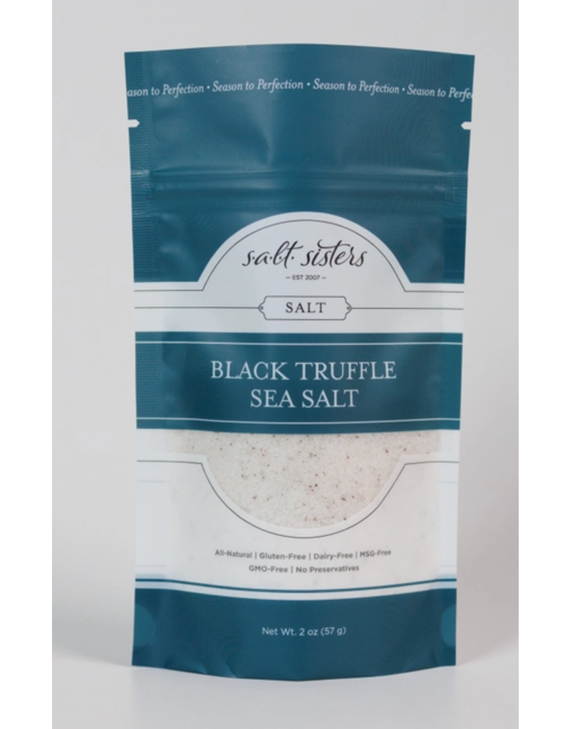 SALT Sisters Black Truffle Sea Salt 2oz y