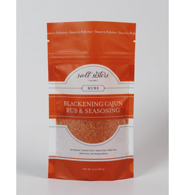 SALT Sisters Blackening Cajun Rub & Seasoning 3oz y