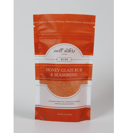 SALT Sisters Honey Glaze Rub & Seasoning 3oz disc