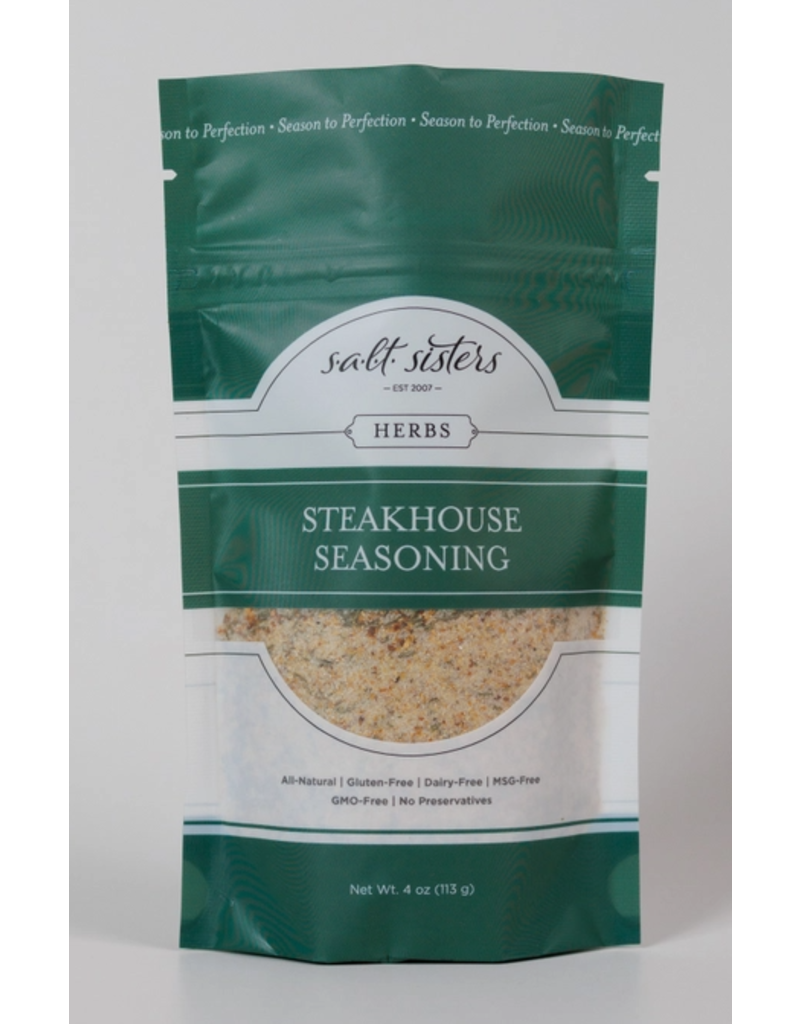 SALT Sisters Steakhouse Seasoning, fine 4oz* y