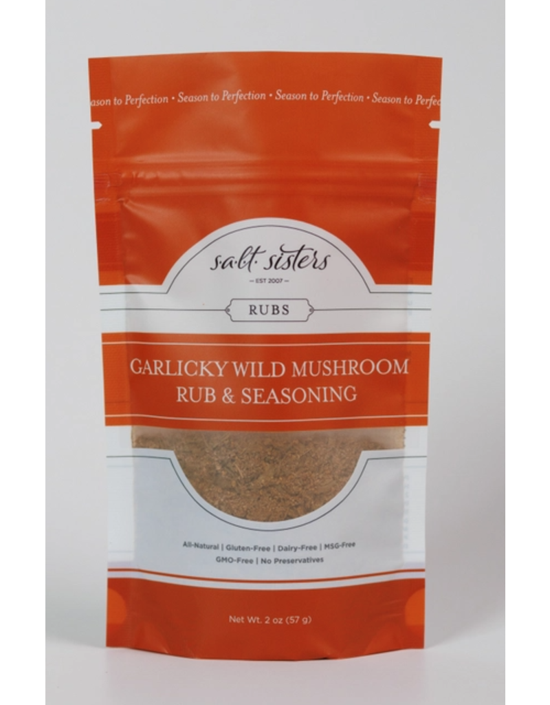 SALT Sisters Garlicky Wild Mushroom Rub & Seasoning 2.7oz
