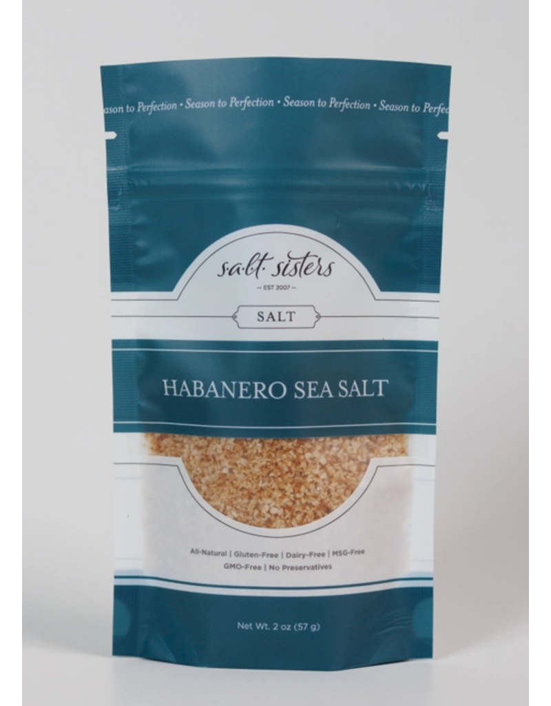 SALT Sisters Habanero Heat Sea Salt 2oz disc