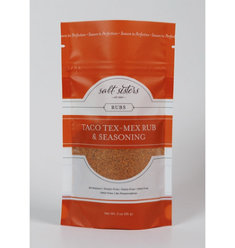 SALT Sisters Tex Mex Rub & Seasoning 3oz disc