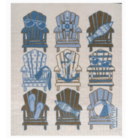 Wet-It Swedish Dish Cloth Beach Chairs