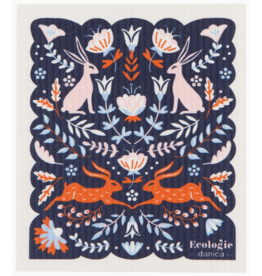 Now Designs Easter Swedish Dish Cloth Rabbits Tale now