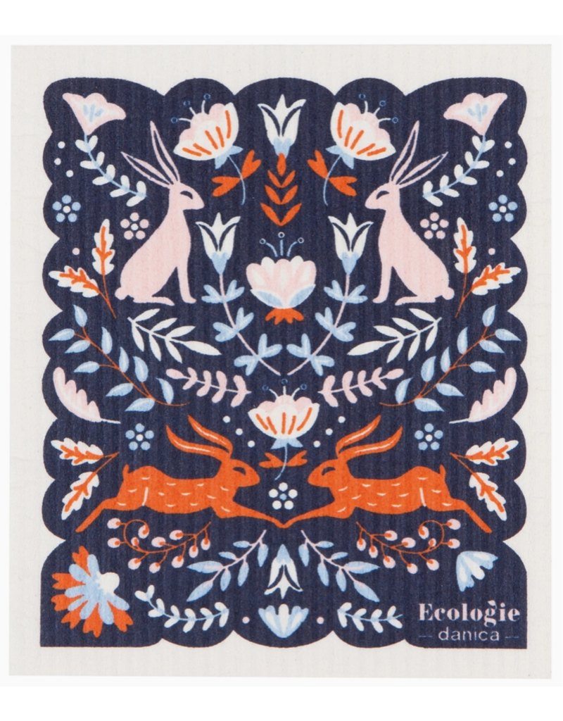 Now Designs Easter Swedish Dish Cloth Rabbits Tale now