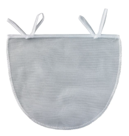 Harold Imports Unbleached Nut Milk Bag with Drawstring Closure