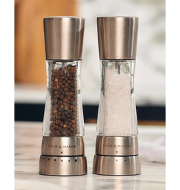 Cole & Mason/DKB Derwent Salt & Pepper Mill Gift Set, Stainless*