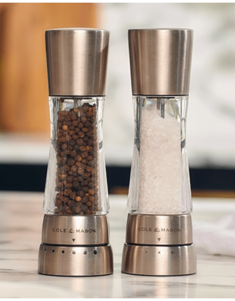 Cole & Mason/DKB Derwent Salt & Pepper Mill Gift Set, Stainless*