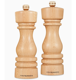 Cole & Mason/DKB London Salt & Pepper Mills Set, Natural Beech