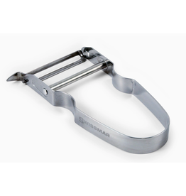 Swissmar Stainless Peeler, scalpel blade
