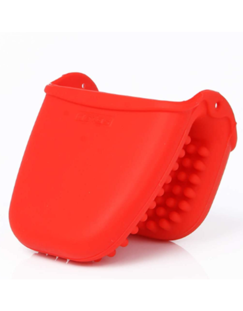 Mini Silicone Oven Mitt Grabber-500degrees, red