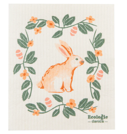 Now Designs Easter Swedish Dish Cloth Meadow Rabbit now