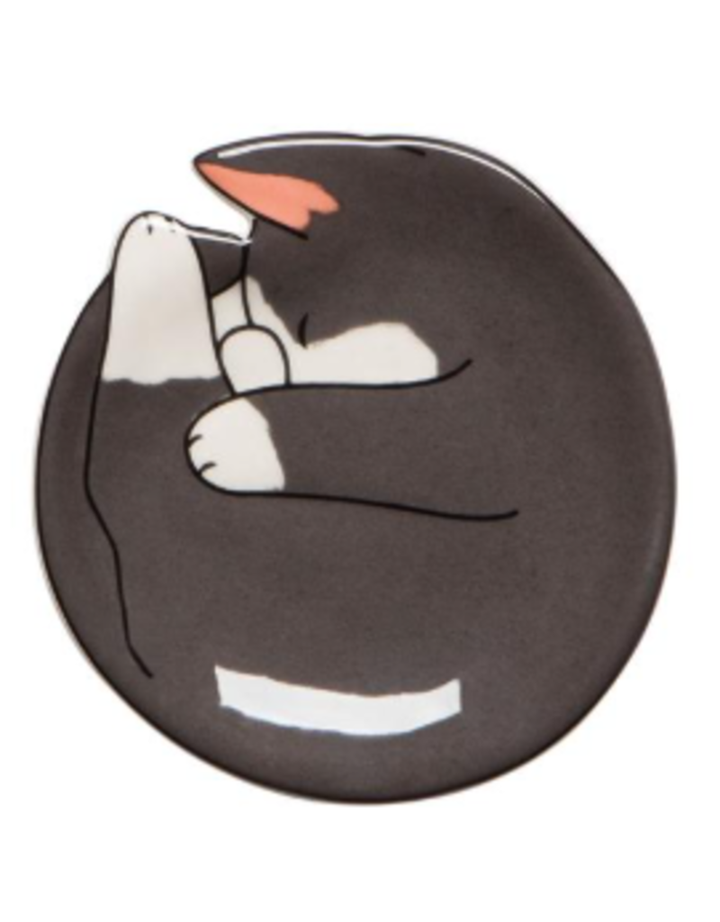 Now Designs Trinket Tray Meow & Furrever BLACK CAT