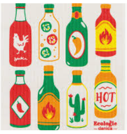 Now Designs Swedish Dish Cloth Hot Sauce now DISC