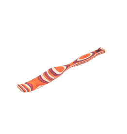 Island Bamboo/Wilshire Red Pakkawood 8" SLIM Mini Spurtle discntd
