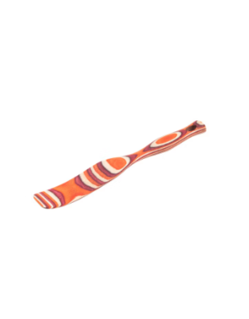 Island Bamboo/Wilshire Red Pakkawood 8" SLIM Mini Spurtle discntd