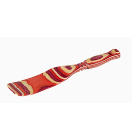 Island Bamboo/Wilshire Red Pakkawood 9" Mini Spurtle discntd