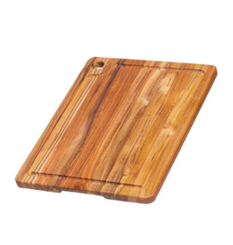 TeakHaus Edge Grain Marine Board 16x12 WITH JUICE GROOVE, disc
