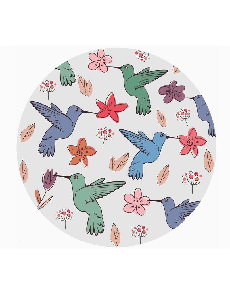 Andreas Silicone Jar Opener, Hummingbirds & Flowers