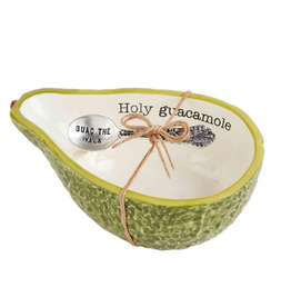 Mudpie Avocado-Shaped Guac Bowl & Spoon