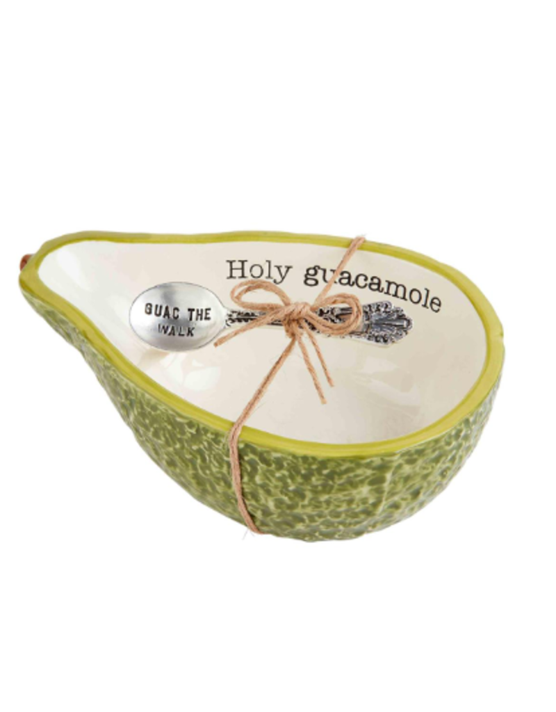 Mudpie Avocado-Shaped Guac Bowl & Spoon
