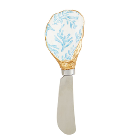 Mudpie Oyster Spreader, Coral