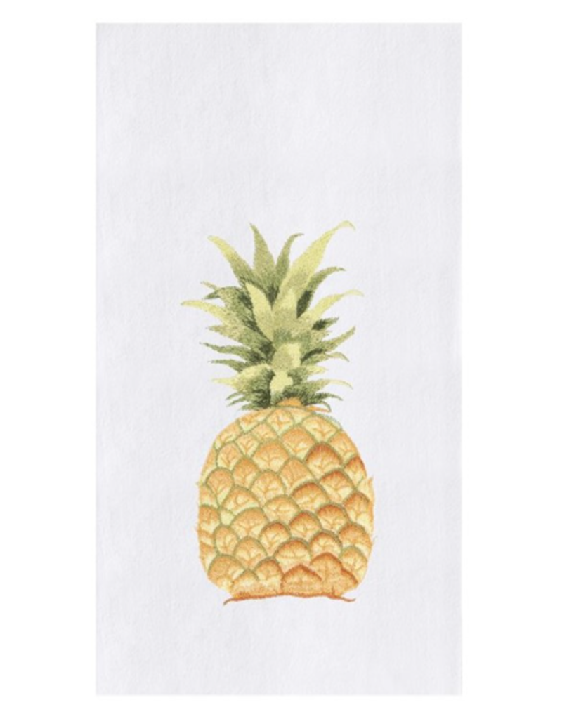 C and F Home Towel, Pineapple, floursack