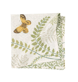 C and F Home Napkin, Althea Ferns, Reversible