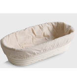 Breadtopia Breadtopia Bread Proofing Basket with LINER, oblong ciw